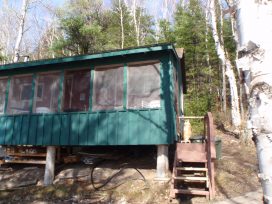 duplex wolf fox den outside