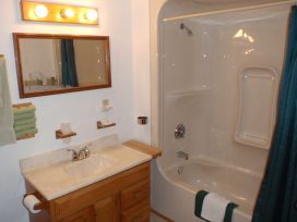 log suites bathroom