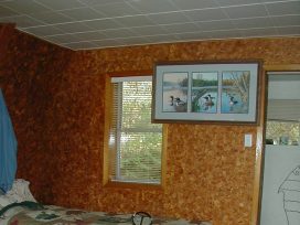 loon cabin inside