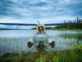 Aircraft at Schewabic Lake
