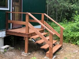 New Steps at Lemoine Camp