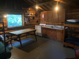Paul Lake Cabin Interior