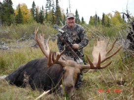 hunted moose
